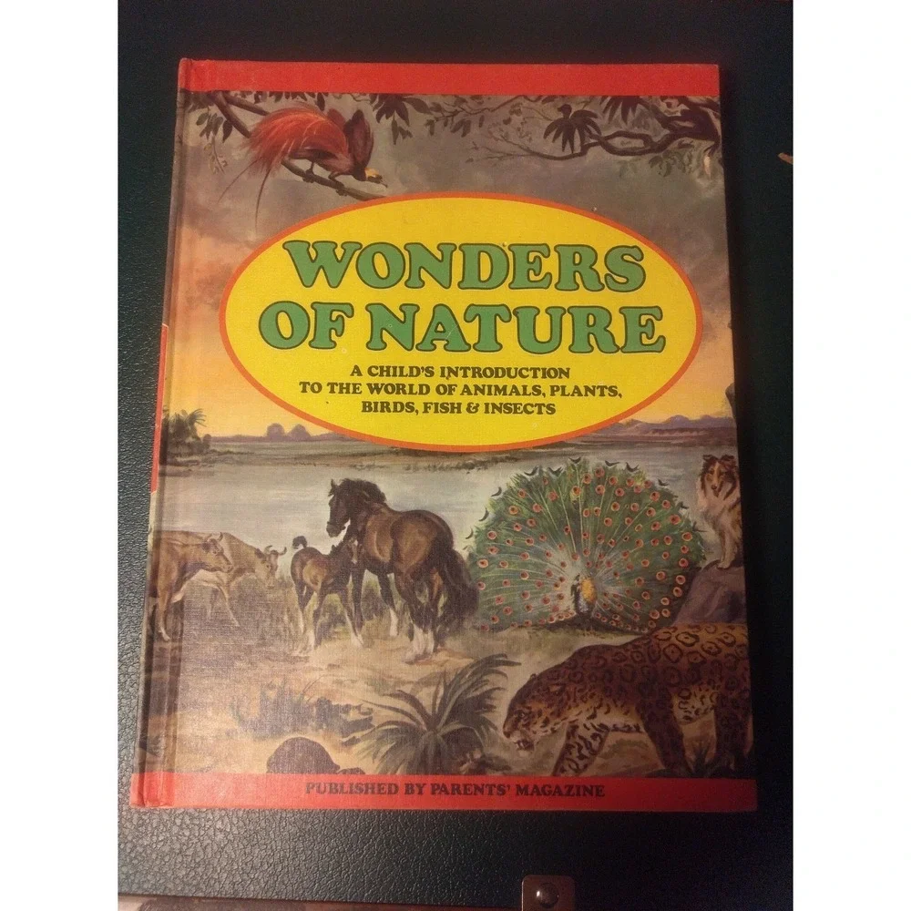 Wonders Of Nature HC Book Parent's Magazine 1974